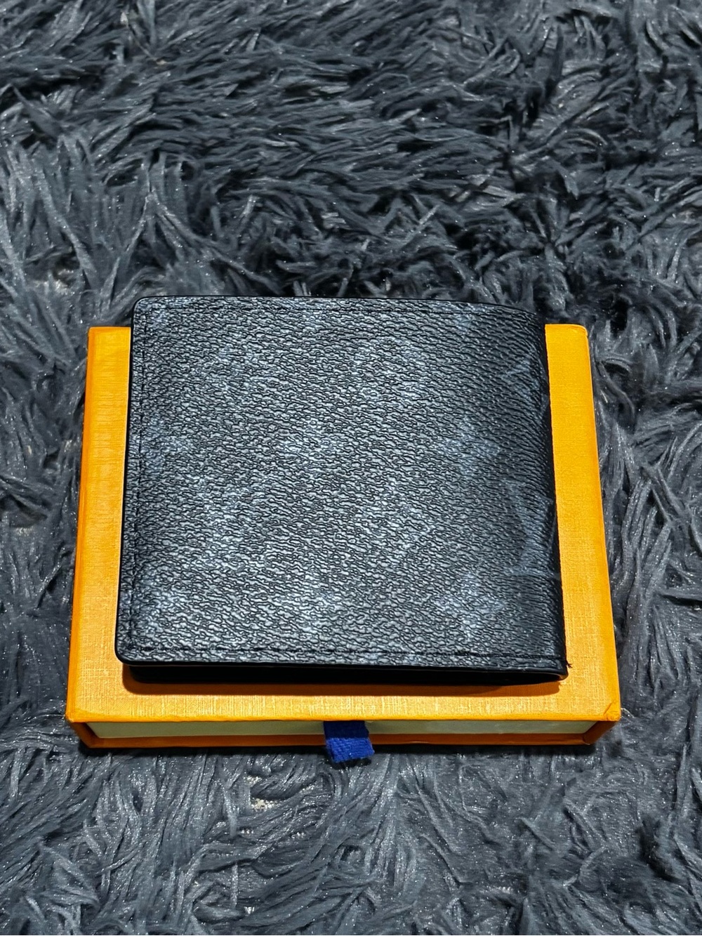 Louis Vuitton Black Men's Bi-Fold Wallet